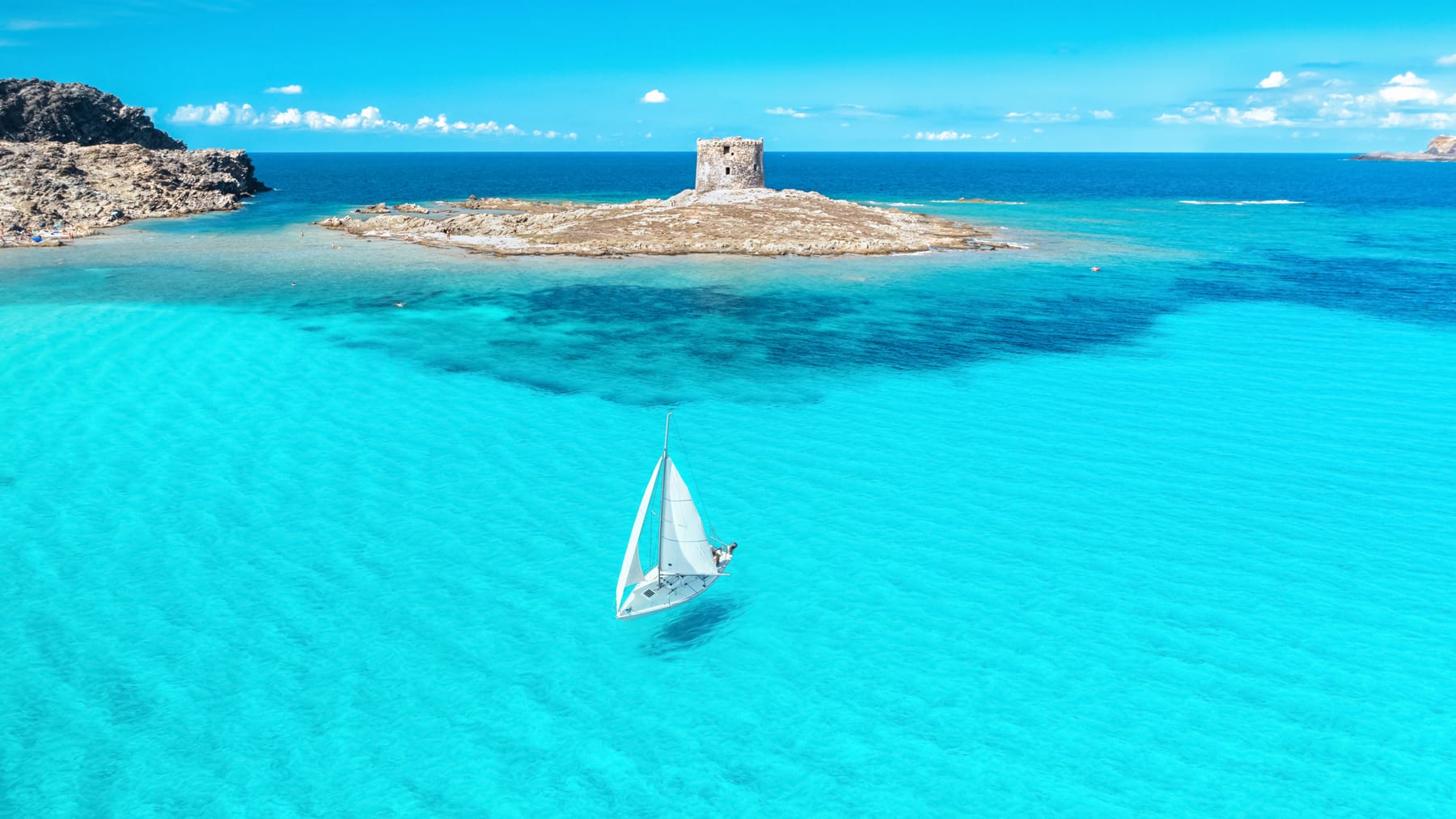 La Pelosa (Sardinia), Italy